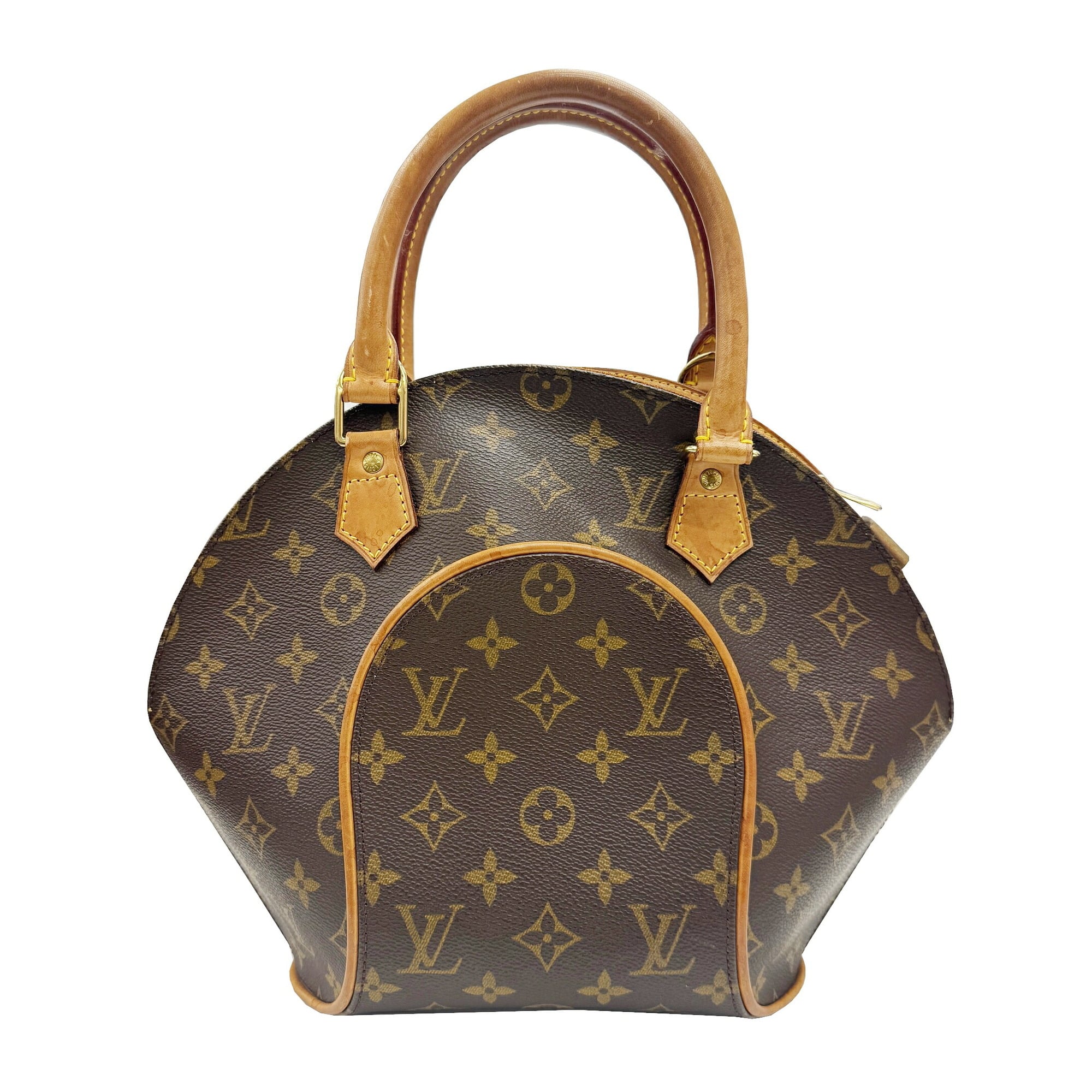 Louis Vuitton Brown Monogram Canvas Handbag (Pre-Owned)