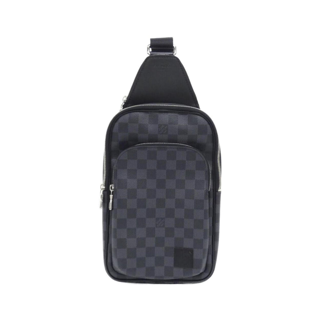 Louis Vuitton Graphite Coated Canvas Shoulder Bag (Pre-Owned)