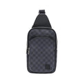 Louis Vuitton Graphite Coated Canvas Shoulder Bag (Pre-Owned)