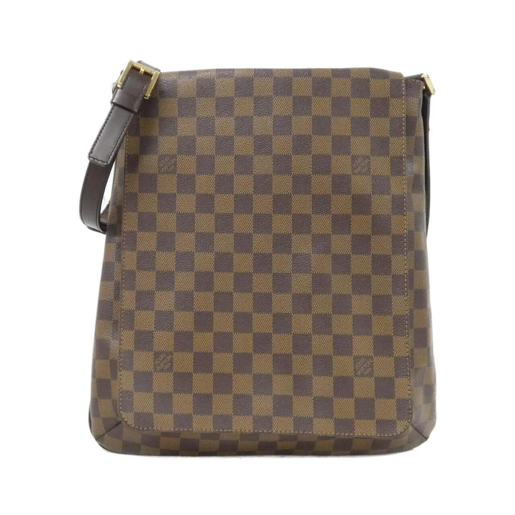 Louis Vuitton Brown Coated Canvas Shoulder Bag (Pre-Owned)