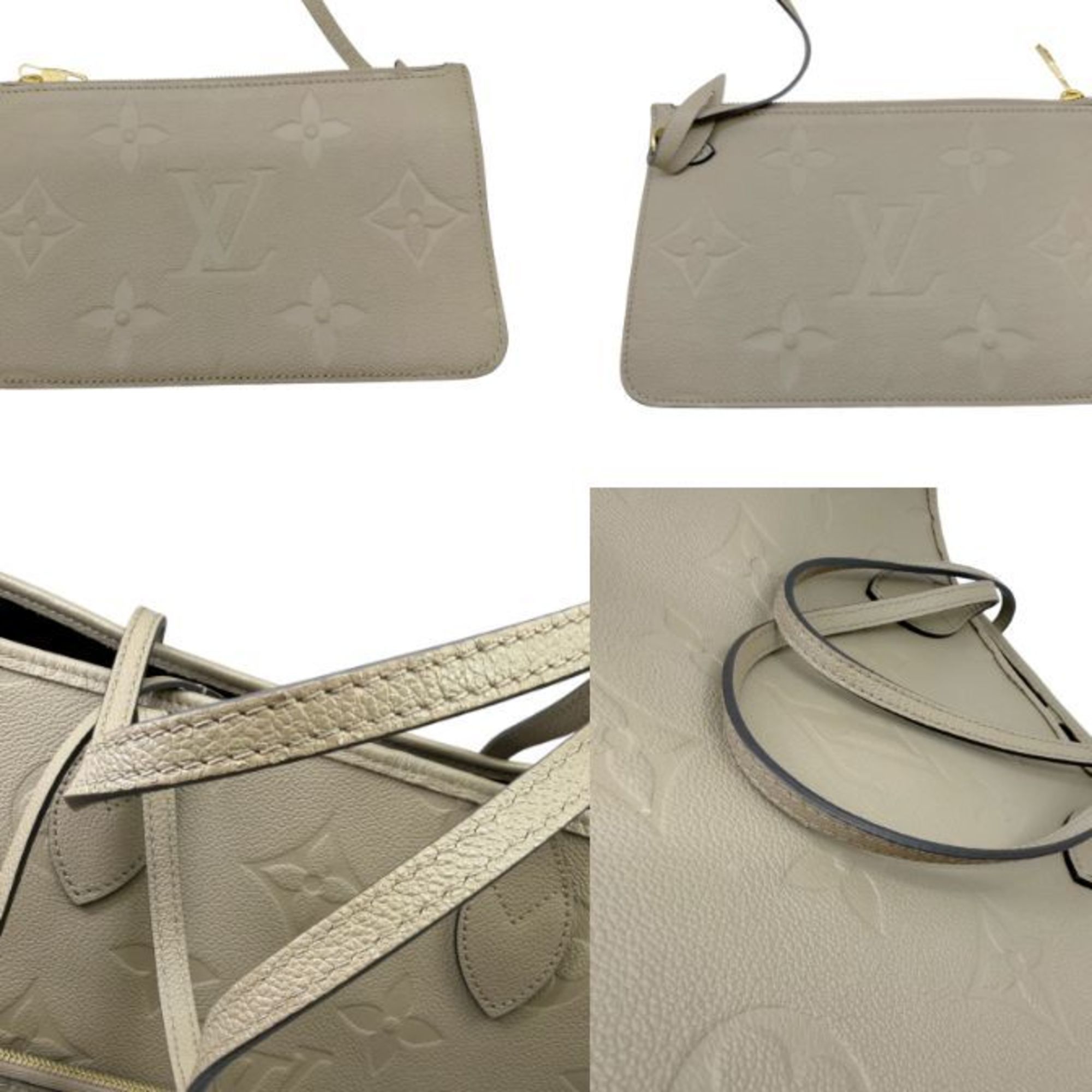 Louis Vuitton Beige Tourterelle Monogram Empreinte Tote Bag (Pre-Owned)