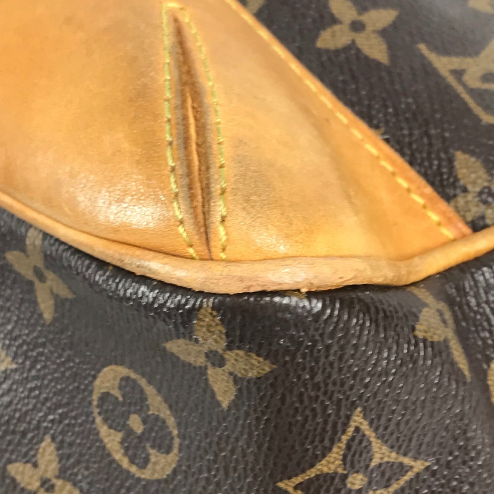 Louis Vuitton Brown Monogram Shoulder Bag Tote Bag (Pre-Owned)