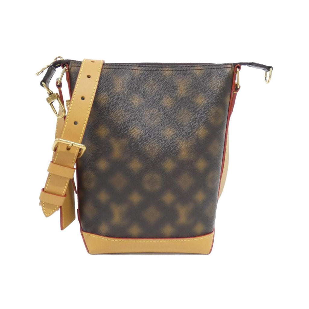 Louis Vuitton Brown Coated Canvas Shoulder Bag (Pre-Owned)