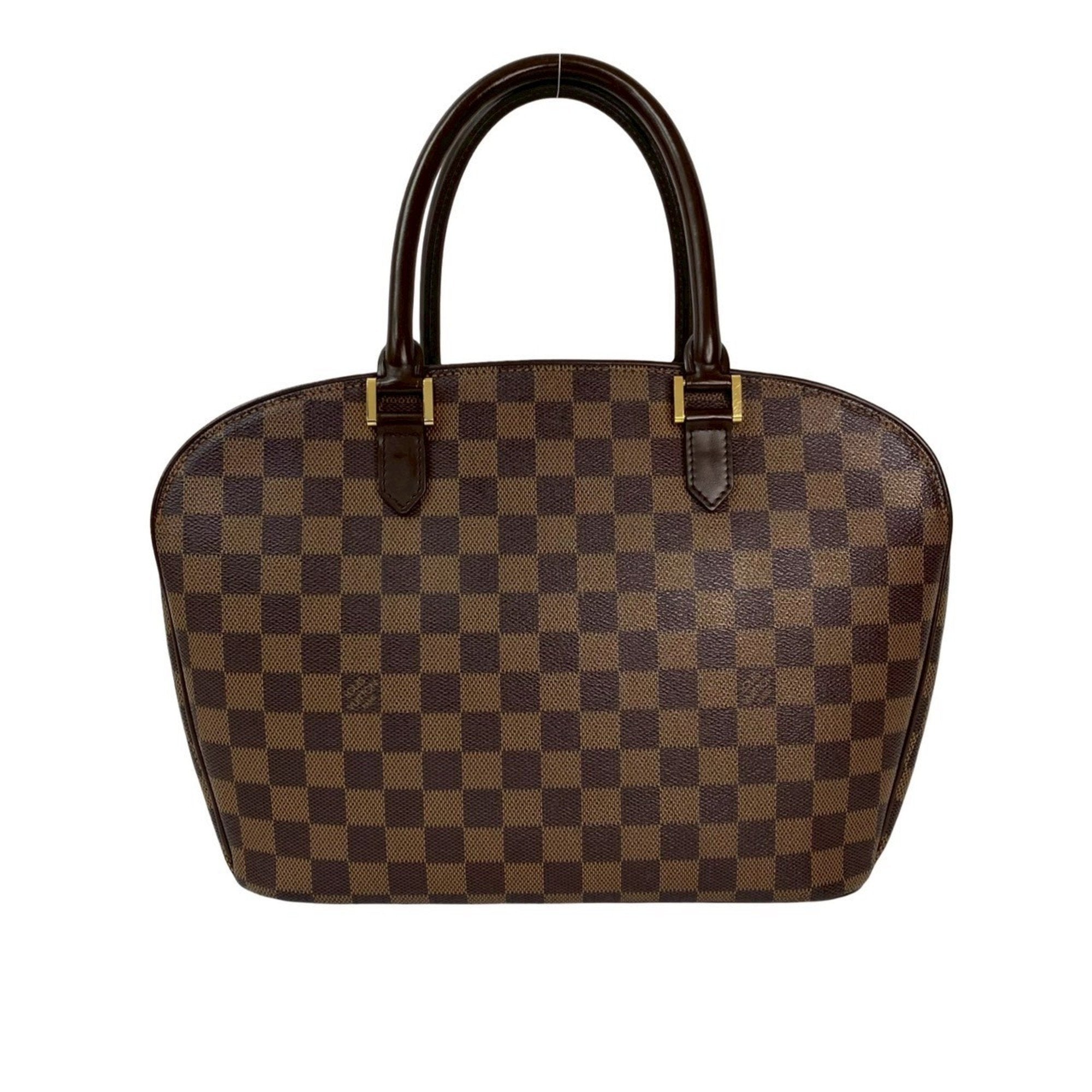 Louis Vuitton Brown Leather Pvc Boston Bag Handbag (Pre-Owned)
