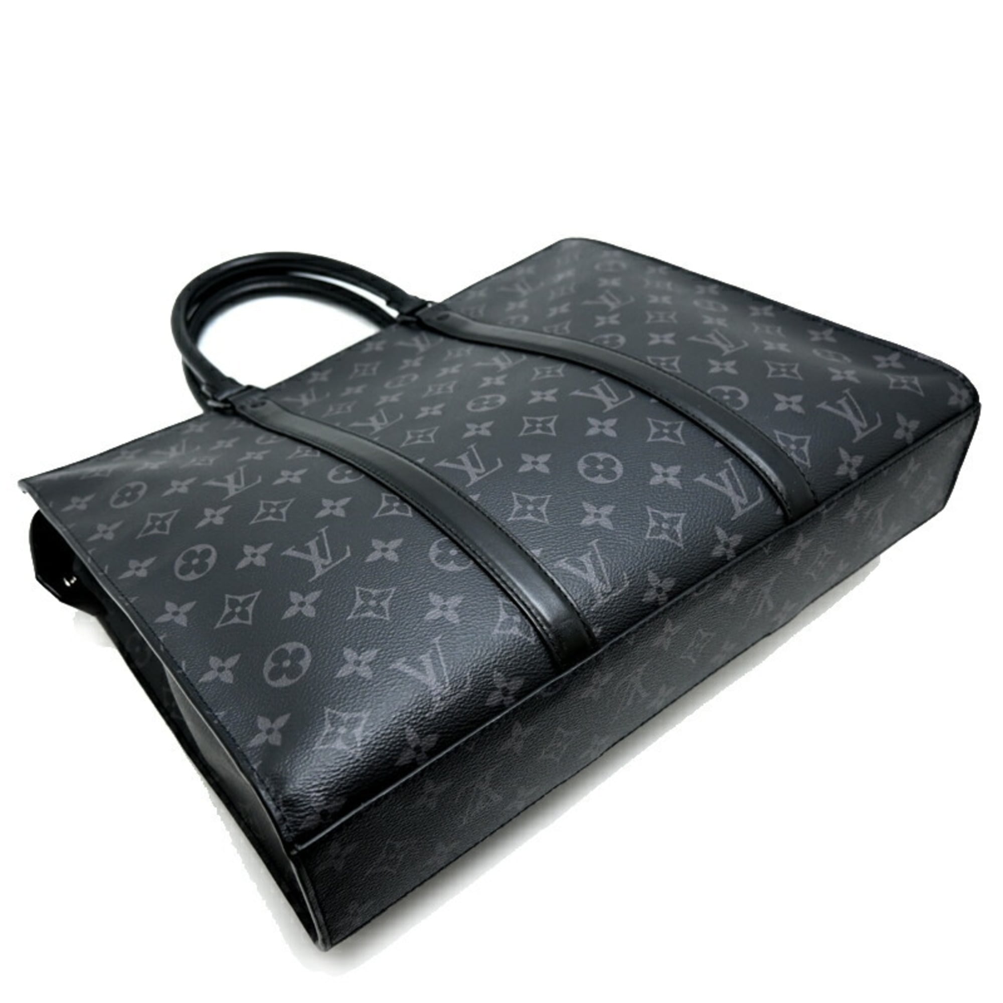 Louis Vuitton Monogram Eclipse Black Monogram Eclipse Monogram Eclipse Briefcase (Pre-Owned)