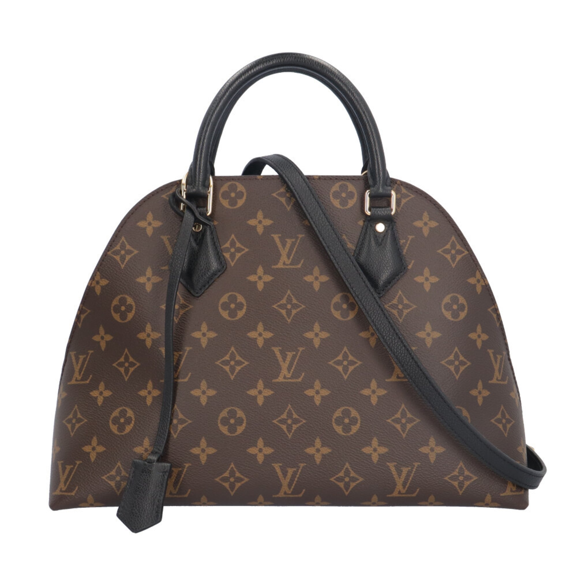 Louis Vuitton Brown Monogram Canvas Shoulder Bag (Pre-Owned)
