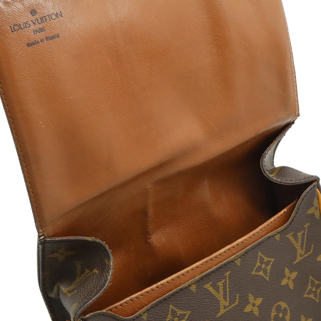 Louis Vuitton Brown Canvas Pochette Shoulder Bag (Pre-Owned)