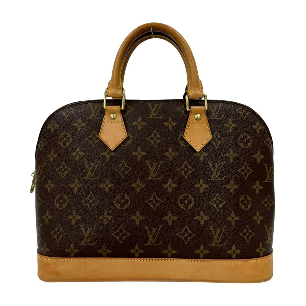 Louis Vuitton Brown Leather Pvc Boston Bag Handbag (Pre-Owned)