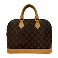 Louis Vuitton Brown Leather Pvc Boston Bag Handbag (Pre-Owned)