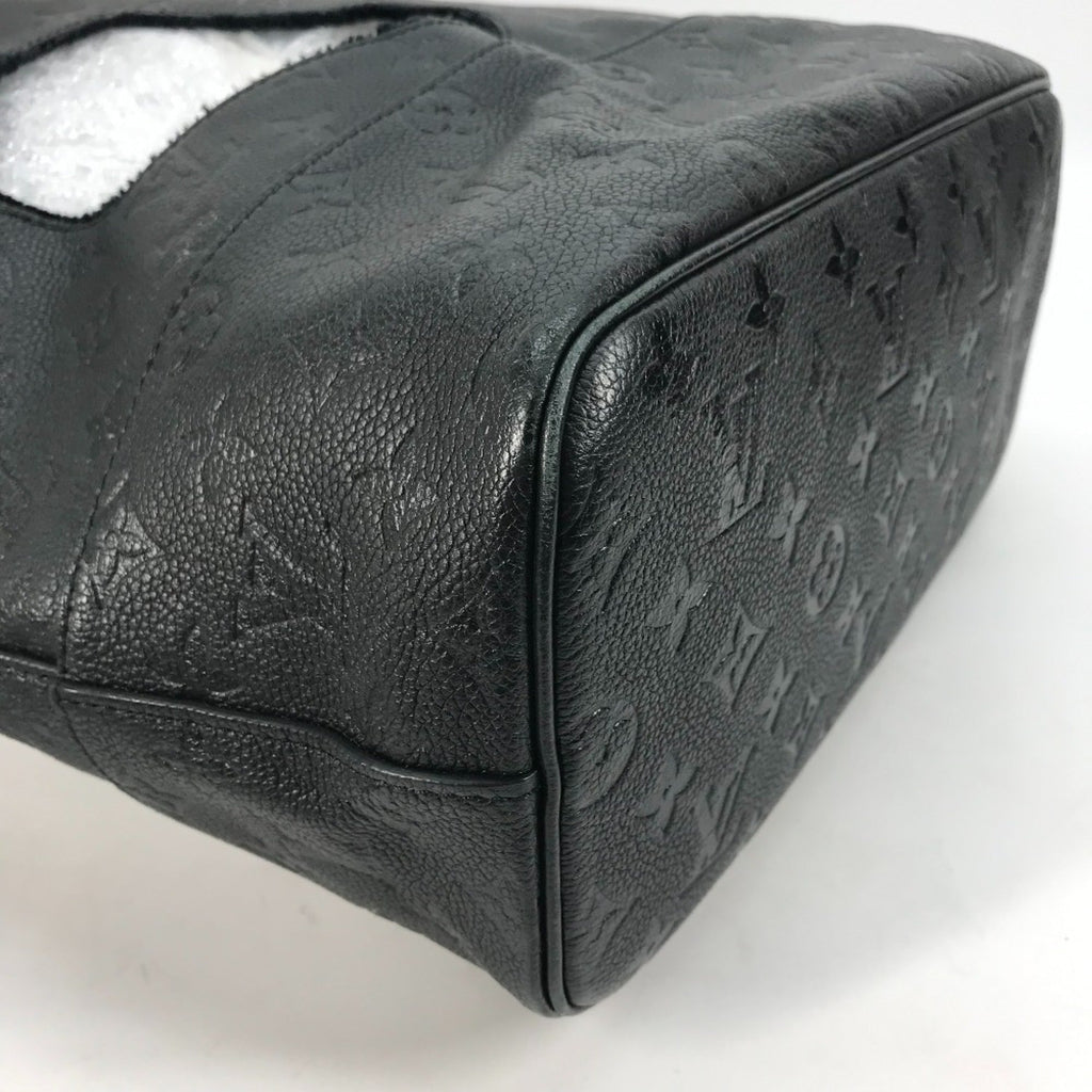 Louis Vuitton Black Noir Monogram Empreinte Shoulder Bag Tote Bag (Pre-Owned)