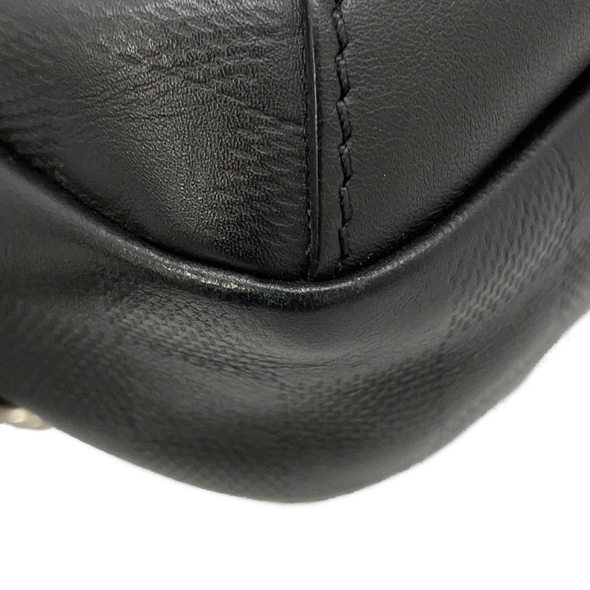 Louis Vuitton Black Damier Canvas Infini Onyx Damier Infini Leather Sling Bag (Pre-Owned)