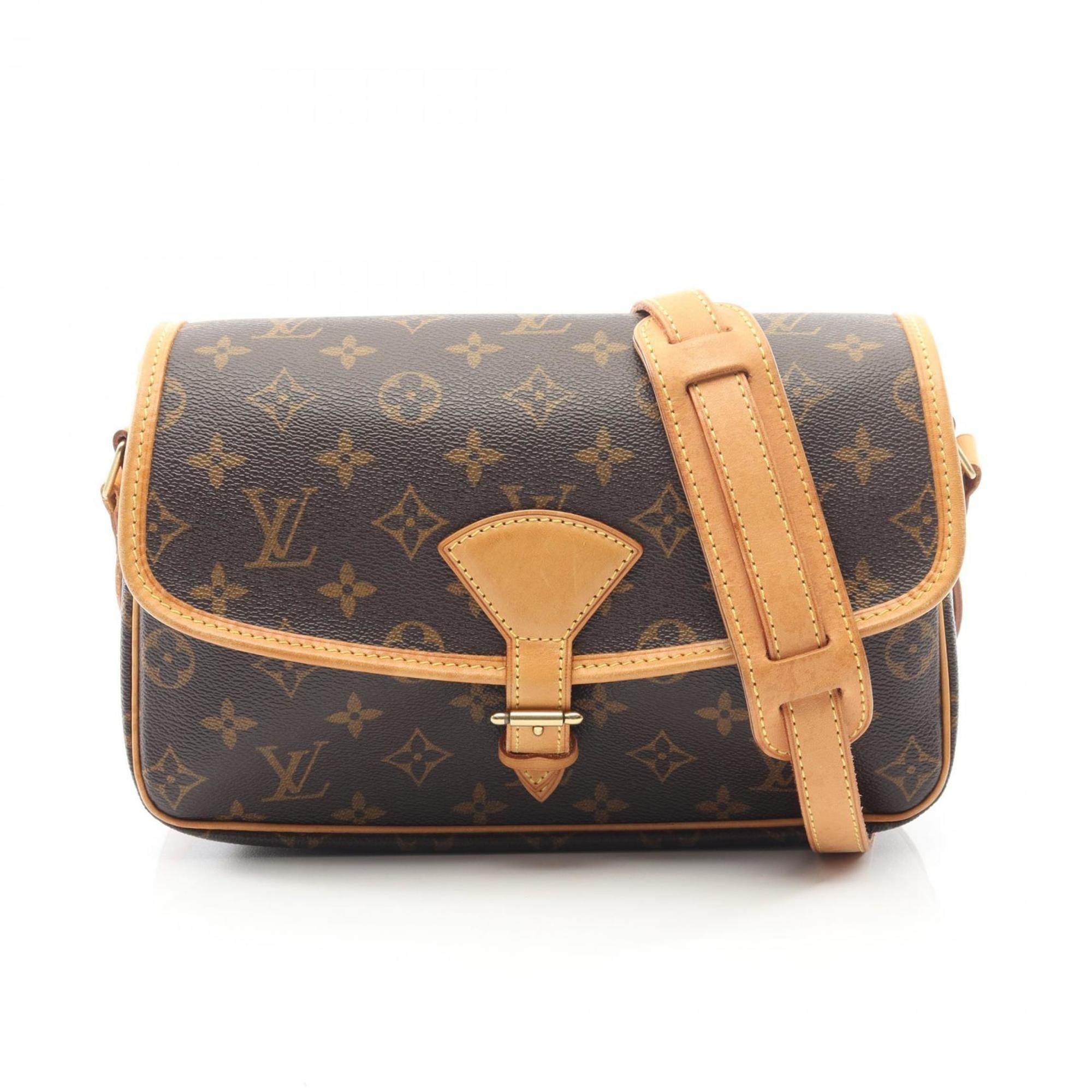 Louis Vuitton Brown Pvc Leather Shoulder Bag (Pre-Owned)