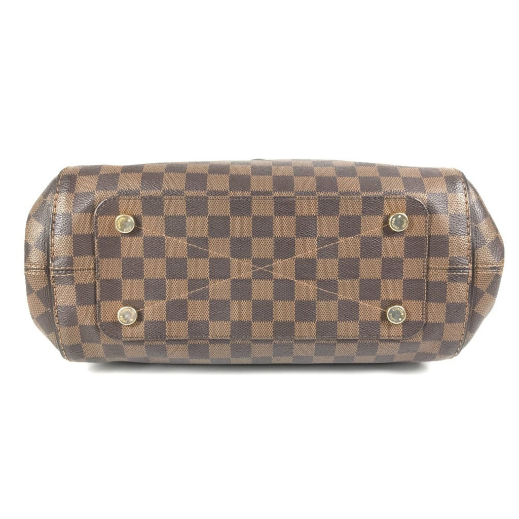 Louis Vuitton Damier Brown Ebene Damier Canvas Shoulder Bag Tote Bag (Pre-Owned)
