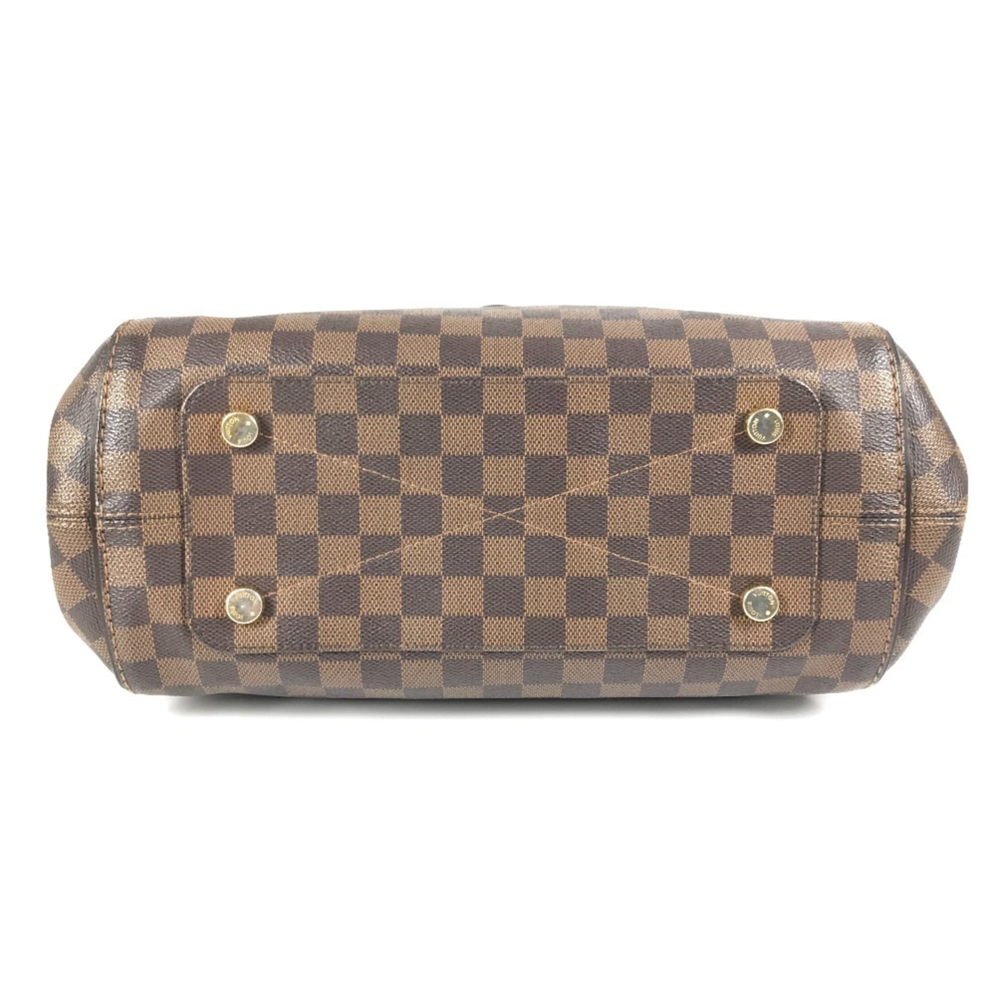 Louis Vuitton Damier Brown Ebene Damier Canvas Shoulder Bag Tote Bag (Pre-Owned)