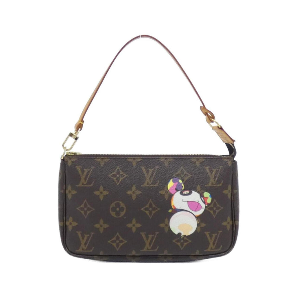 Louis Vuitton Brown Monogram Panda Coated Canvas Pochette Pouch (Pre-Owned)
