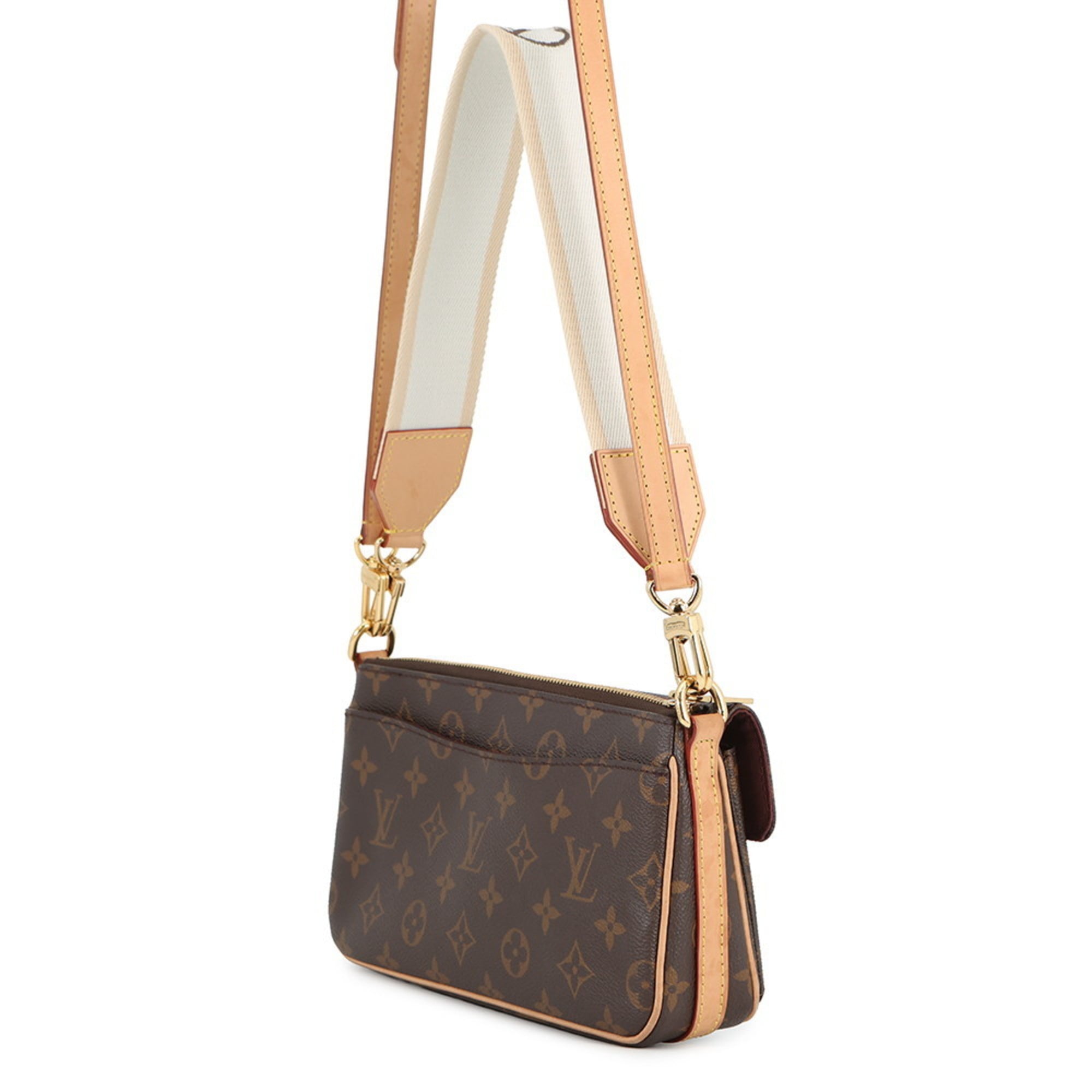 Louis Vuitton Monogram Brown Monogram Shoulder Bag (Pre-Owned)