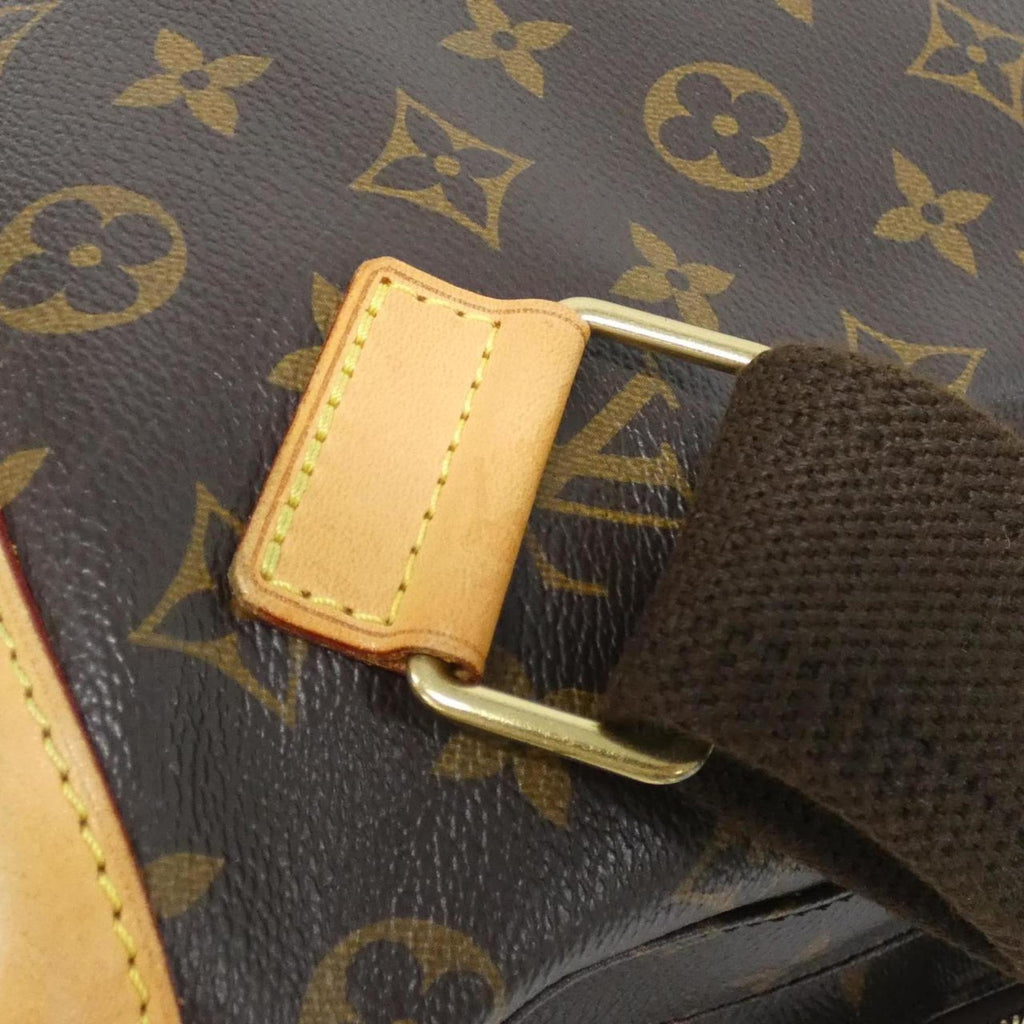 Louis Vuitton Monogram Marron Coated Canvas Backpack (Pre-Owned)