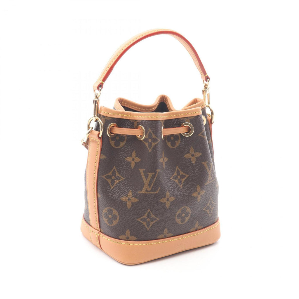 Louis Vuitton Brown Coated Canvas Leather Handbag (Pre-Owned)