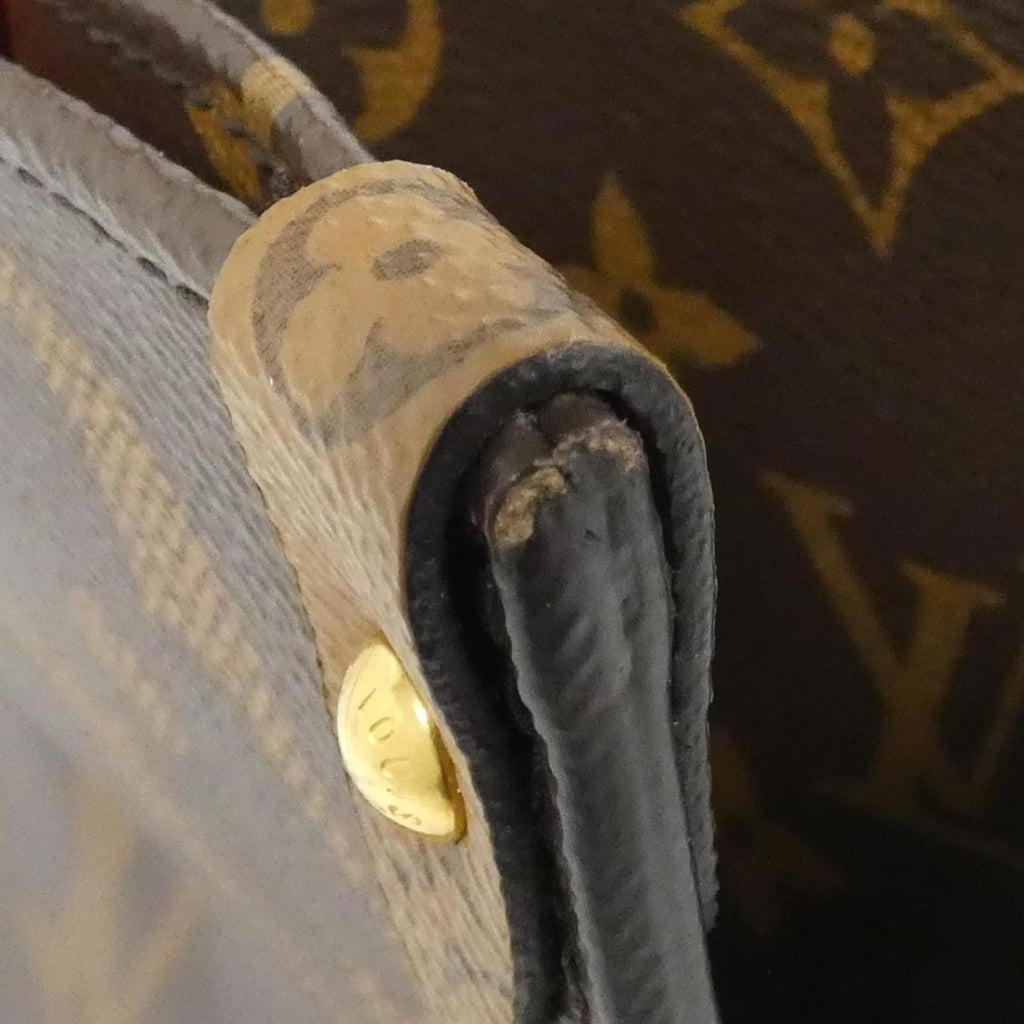 Louis Vuitton Brown Coated Canvas Handbag (Pre-Owned)