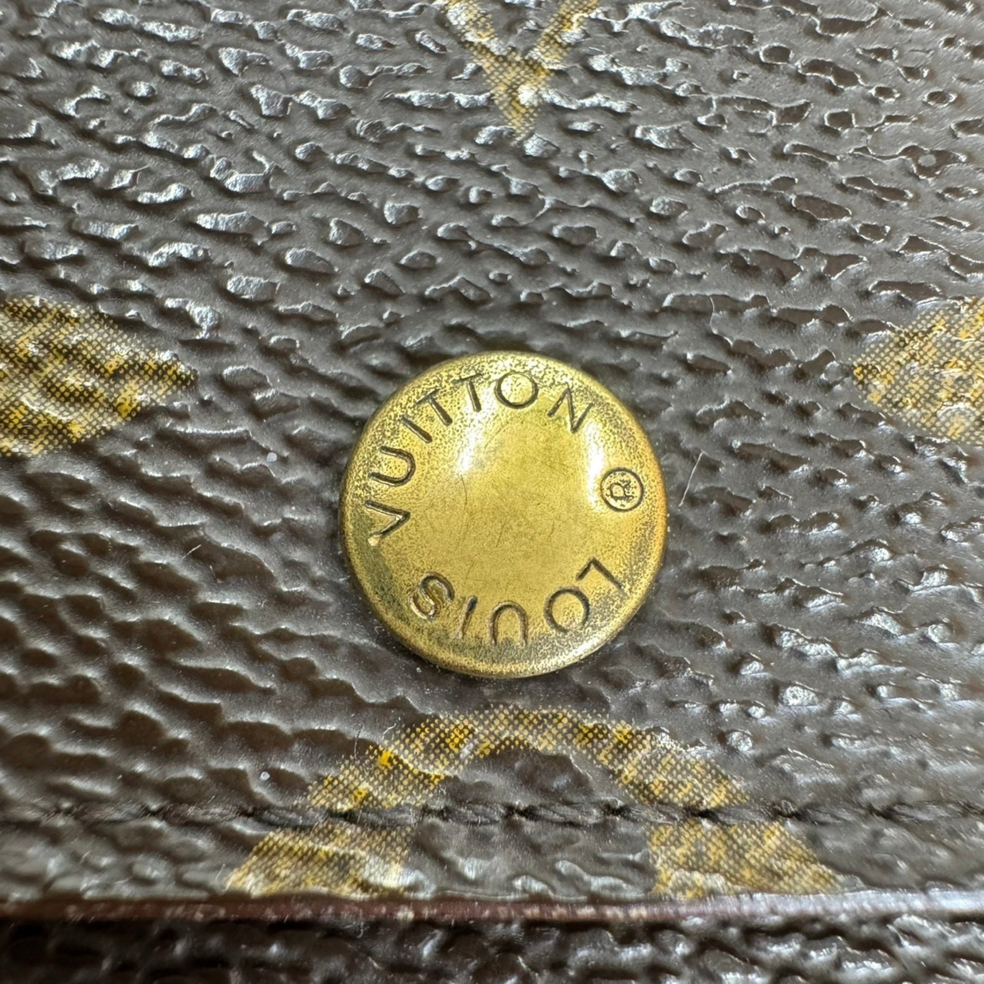 Louis Vuitton Brown Monogram Long Wallet (Bi-Fold) (Pre-Owned)