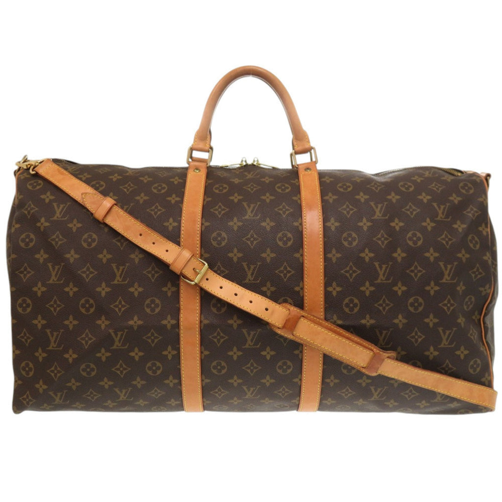 Louis Vuitton Brown Monogram Canvas Boston Bag (Pre-Owned)