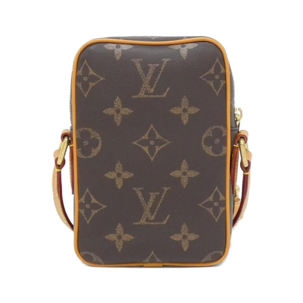 Louis Vuitton Marron Leather Shoulder Bag (Pre-Owned)