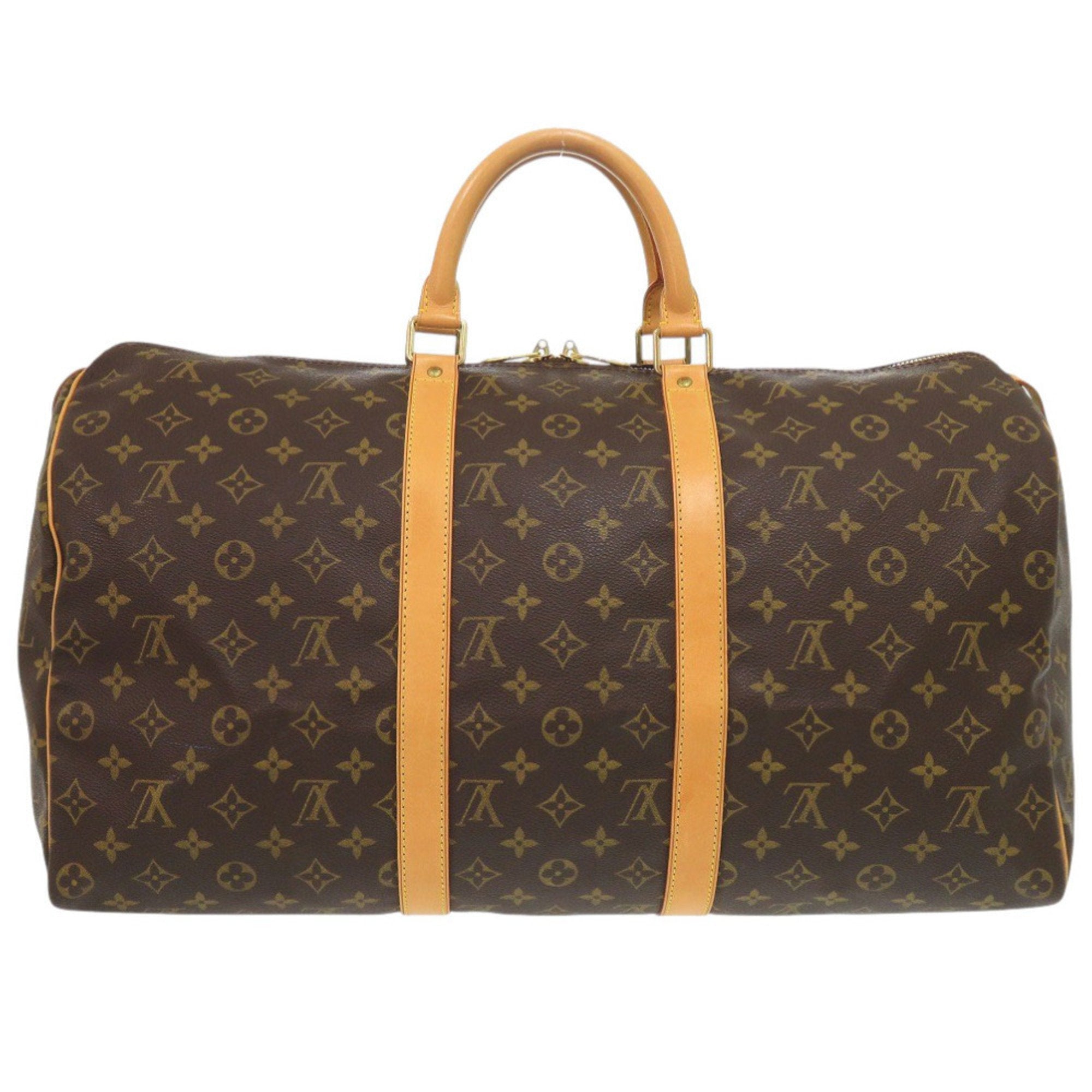 Louis Vuitton Brown Monogram Monogram Boston Bag (Pre-Owned)