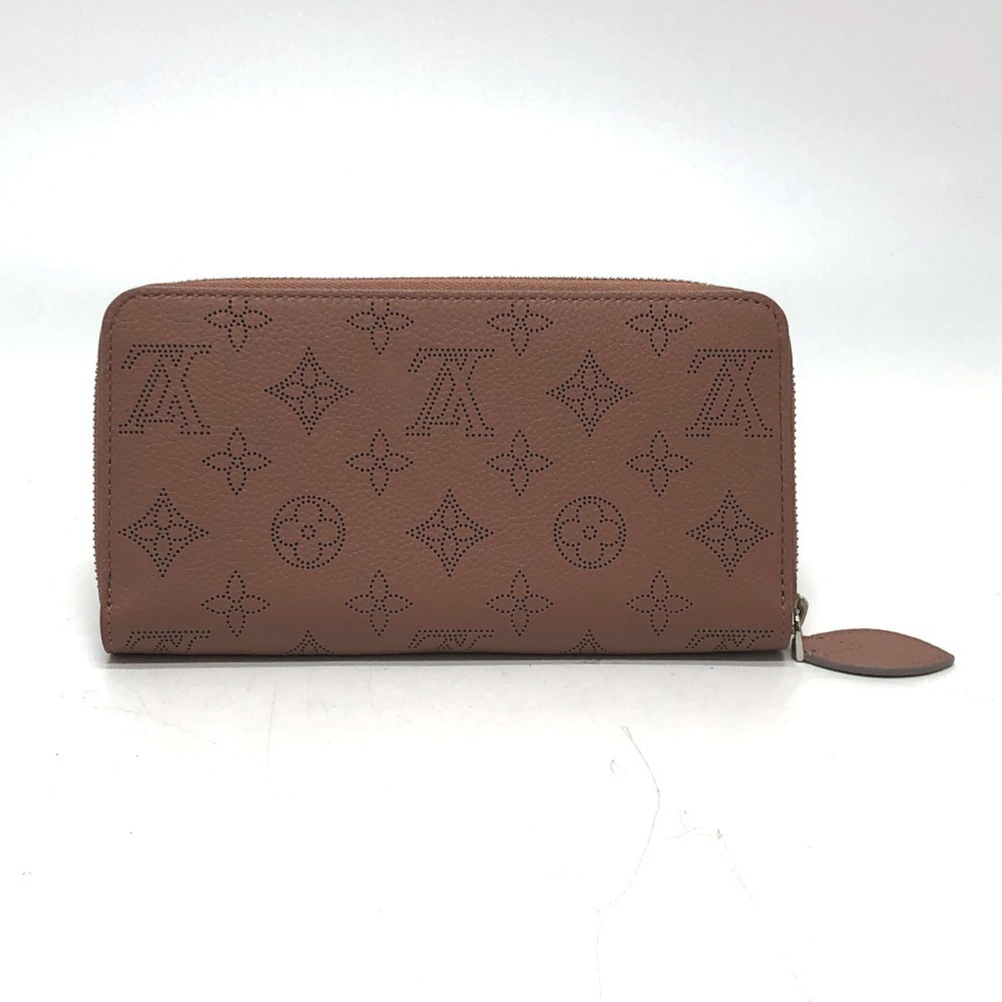Louis Vuitton Mahina Pink Mahina Leather Long Wallet (Bi-Fold) (Pre-Owned)