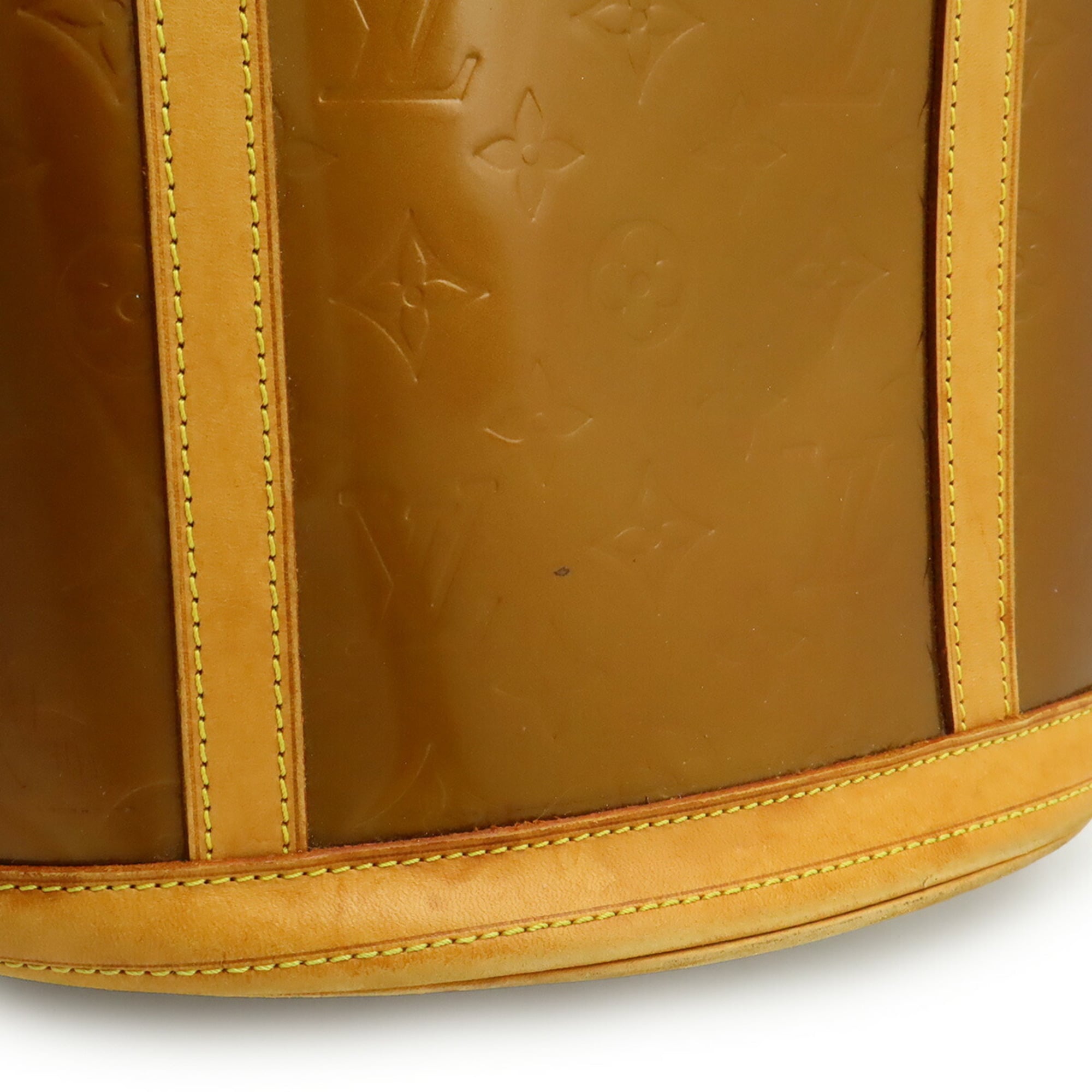 Louis Vuitton Brown Leather Shoulder Bag Tote Bag (Pre-Owned)