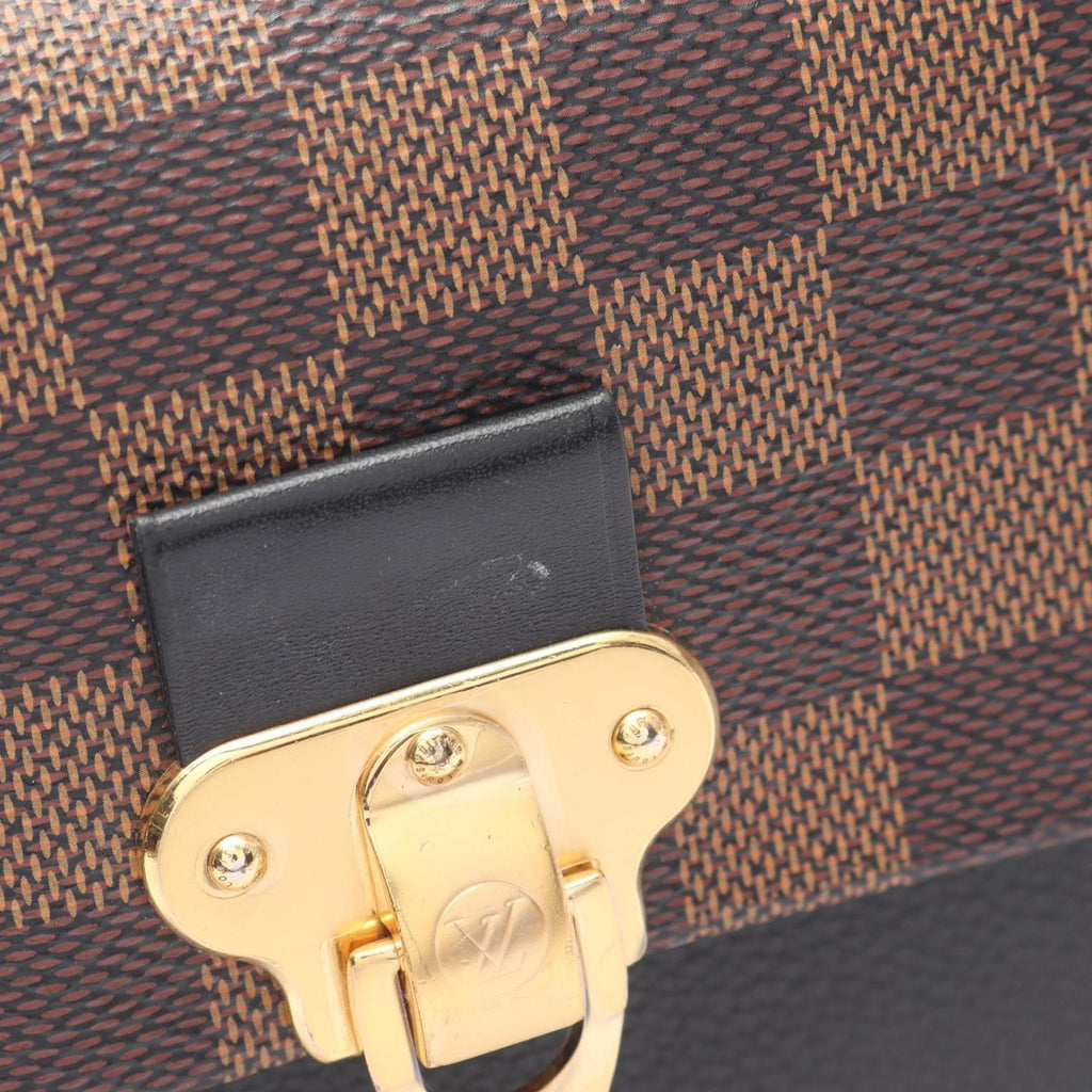 Louis Vuitton Brown Ebene Coated Canvas Shoulder Bag (Pre-Owned)