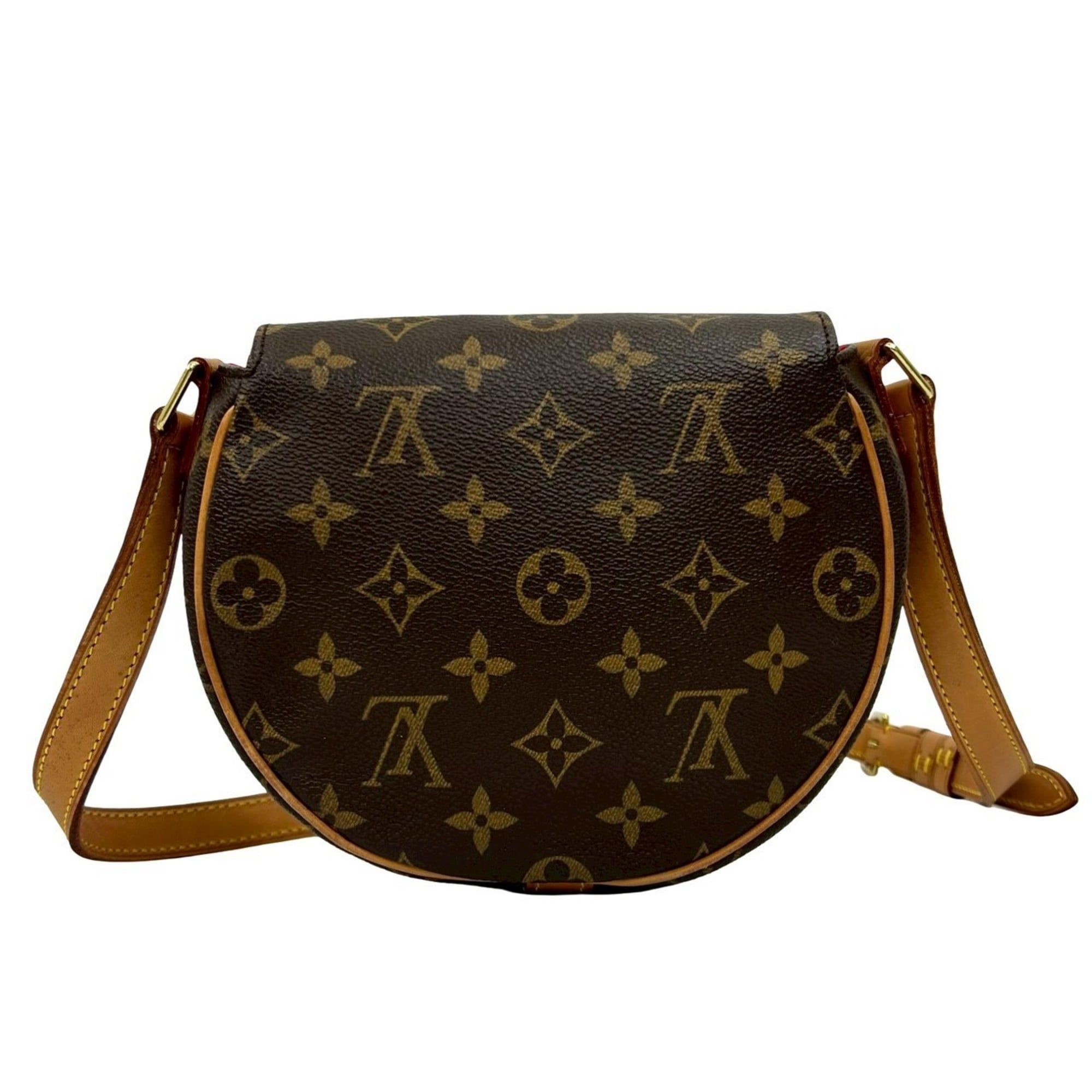 Louis Vuitton Brown Leather Pvc Pochette Shoulder Bag (Pre-Owned)