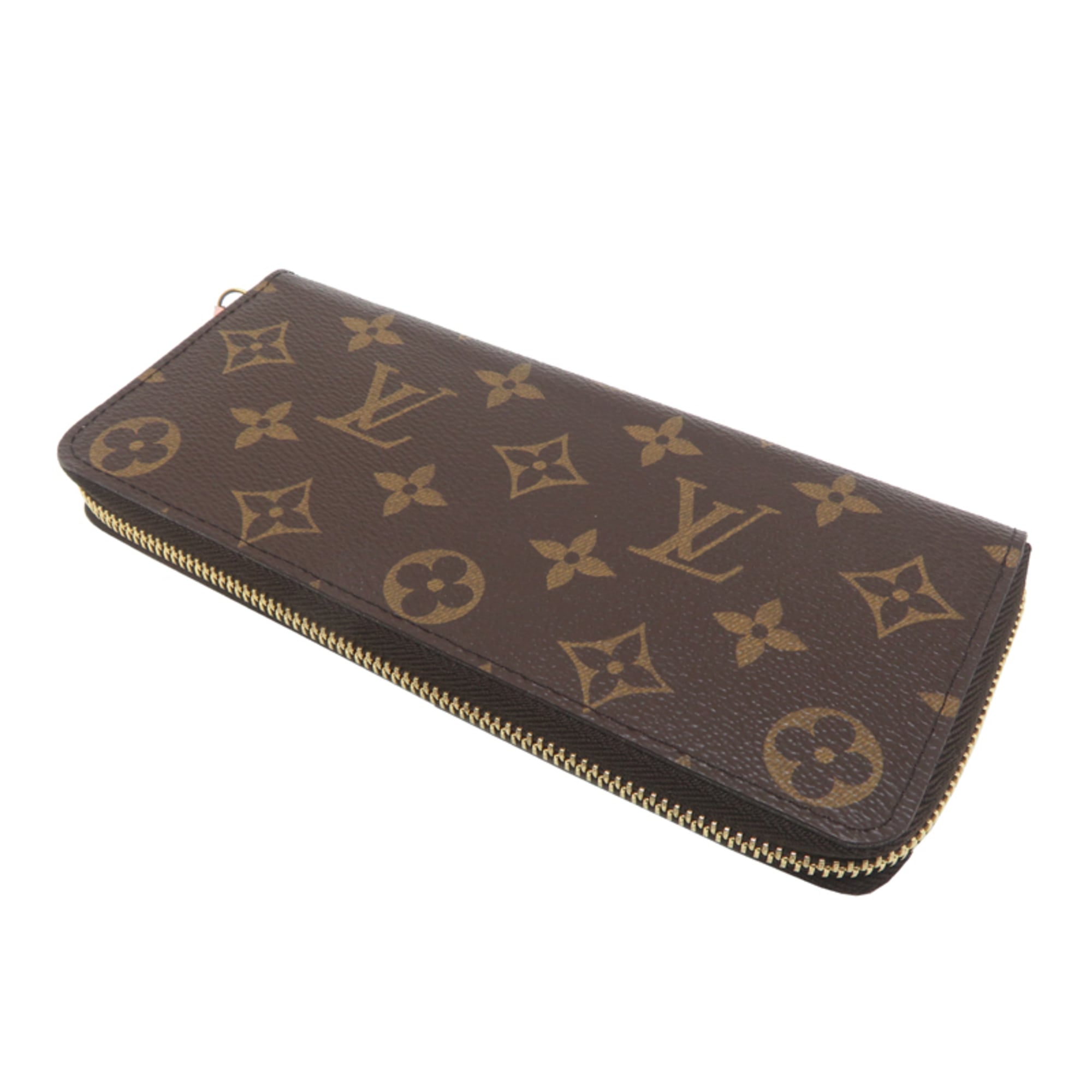 Louis Vuitton Rose Ballerine Monogram Long Wallet (Bi-Fold) (Pre-Owned)