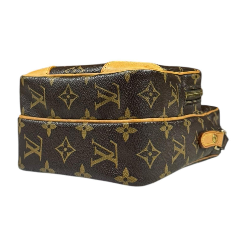 Louis Vuitton Brown Monogram Canvas Shoulder Bag (Pre-Owned)