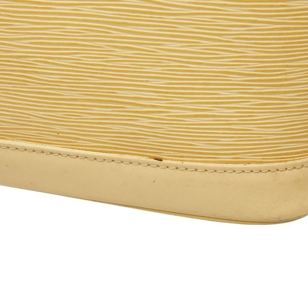 Louis Vuitton Yellow Leather Handbag (Pre-Owned)