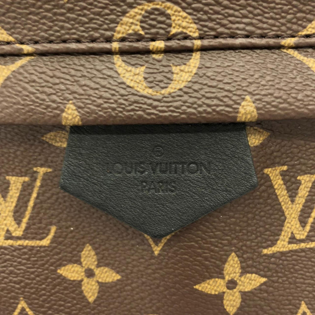 Louis Vuitton Marron Coated Canvas Backpack (Pre-Owned)