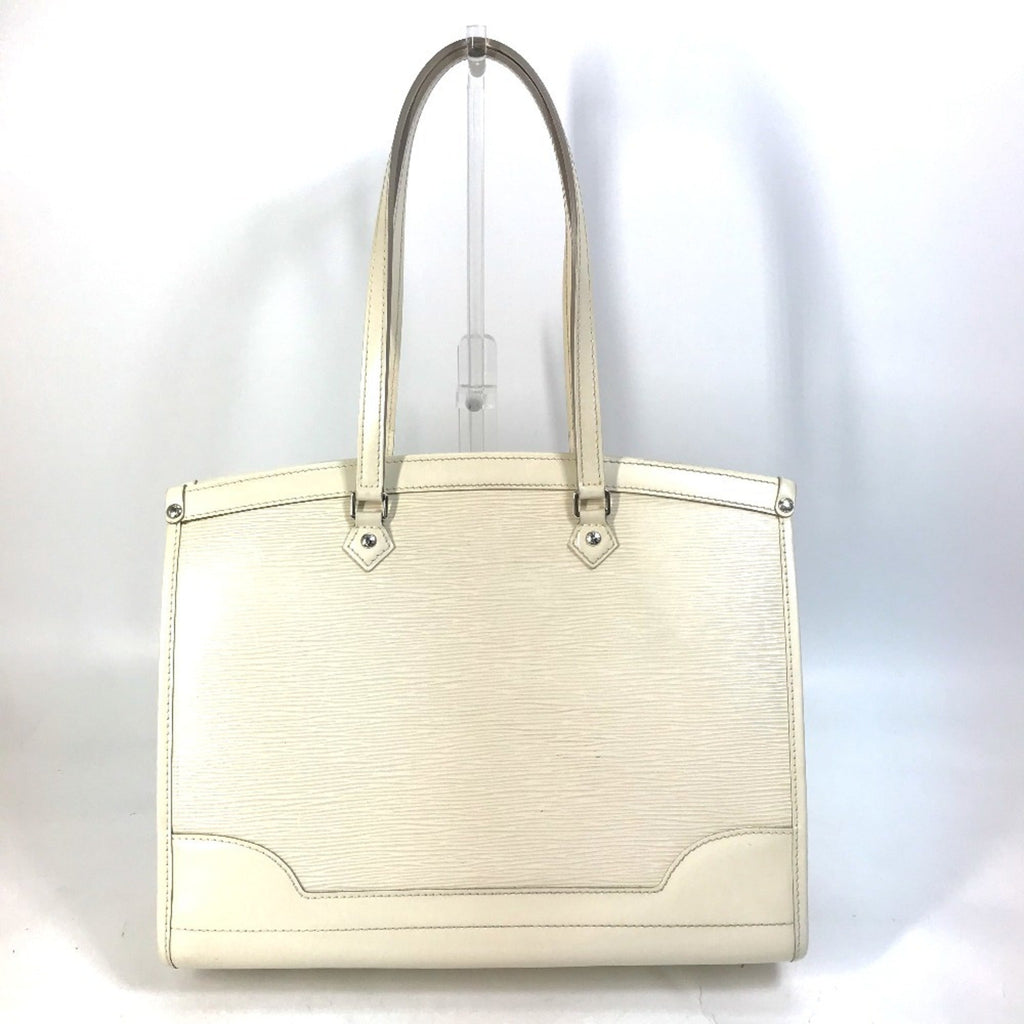 Louis Vuitton Epi Galle Lv Off White White Epi Leather Shoulder Bag Tote Bag (Pre-Owned)