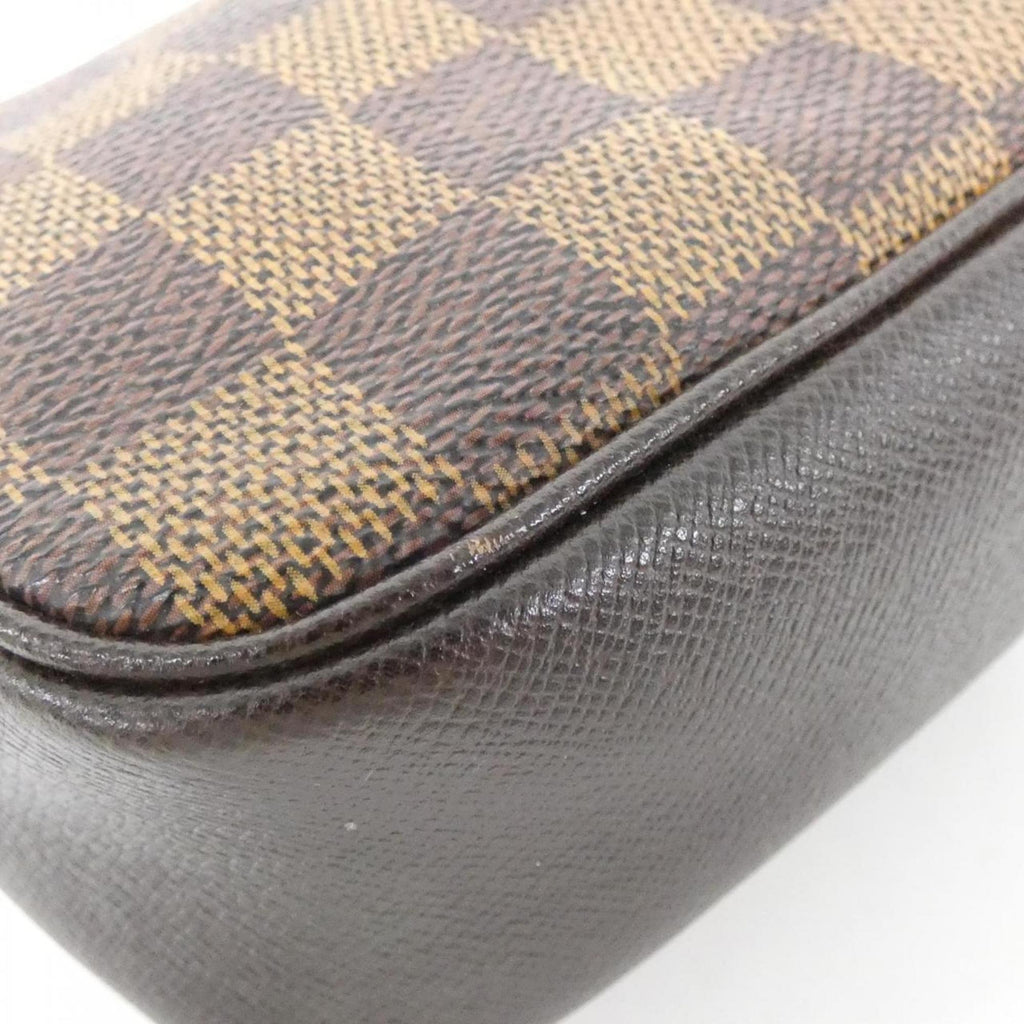 Louis Vuitton Brown Coated Canvas Pouch Shoulder Bag (Pre-Owned)