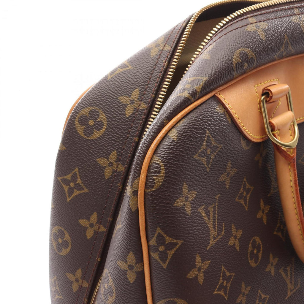 Louis Vuitton Brown Coated Canvas Leather Handbag (Pre-Owned)