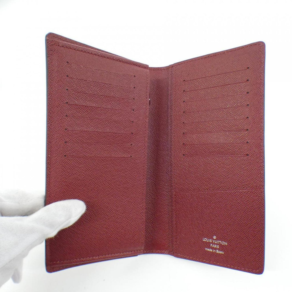 Louis Vuitton Rouge Rouge Pomodoro Leather Long Wallet (Bi-Fold) (Pre-Owned)