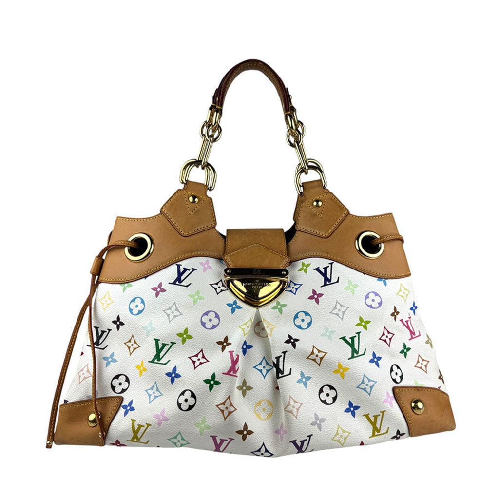 Louis Vuitton Blanc Monogram Multicolore Handbag (Pre-Owned)