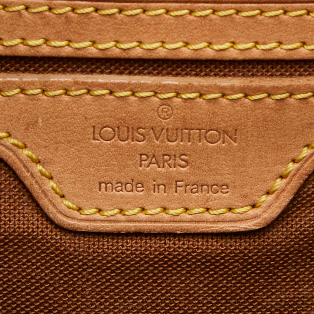 Louis Vuitton Brown Pvc Leather Backpack (Pre-Owned)