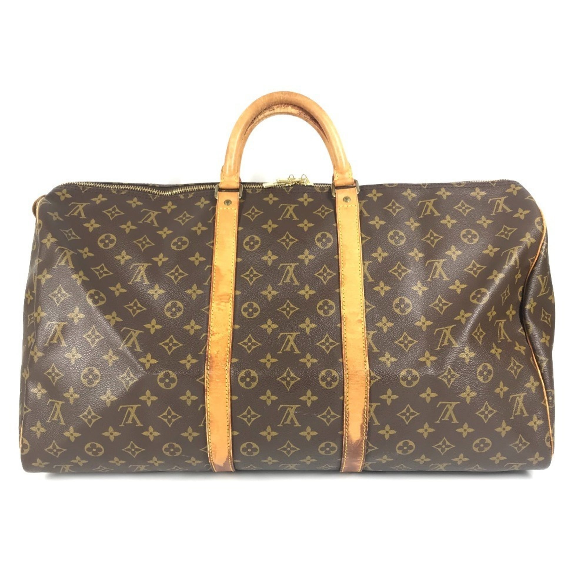 Louis Vuitton Monogram Brown Monogram Boston Bag Handbag (Pre-Owned)