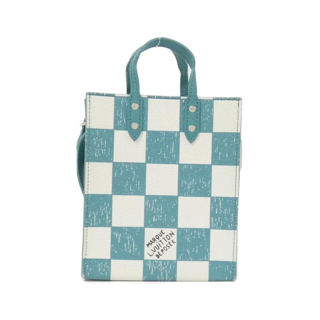 Louis Vuitton Turquoise Leather Handbag (Pre-Owned)