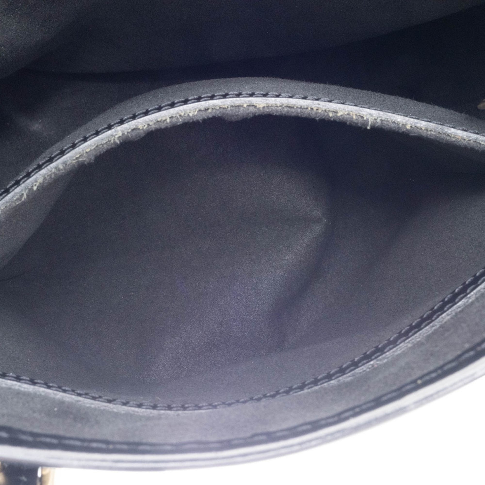 Louis Vuitton Noir Epi Leather Shoulder Bag (Pre-Owned)