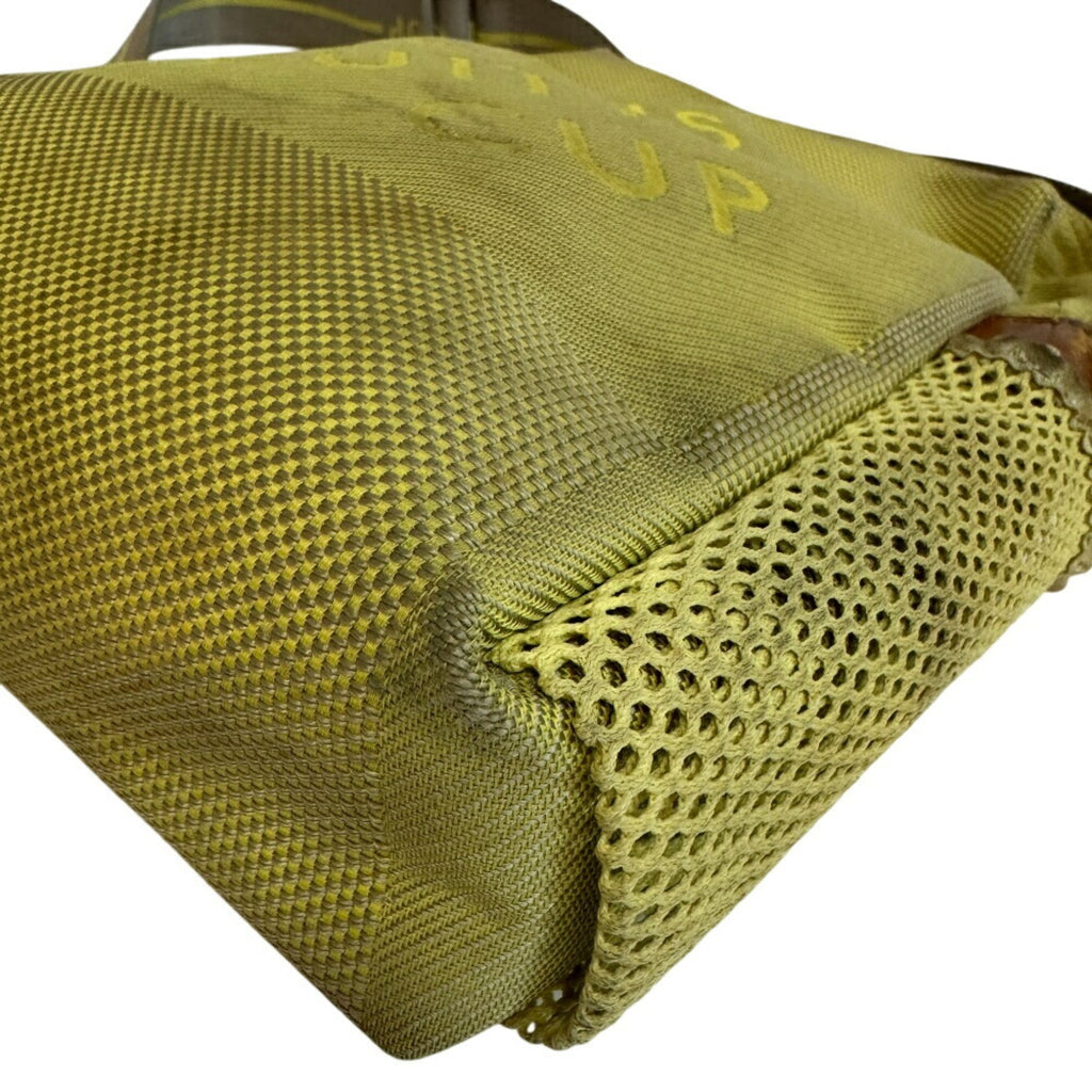 Louis Vuitton Yellow Canvas Pochette Shoulder Bag (Pre-Owned)