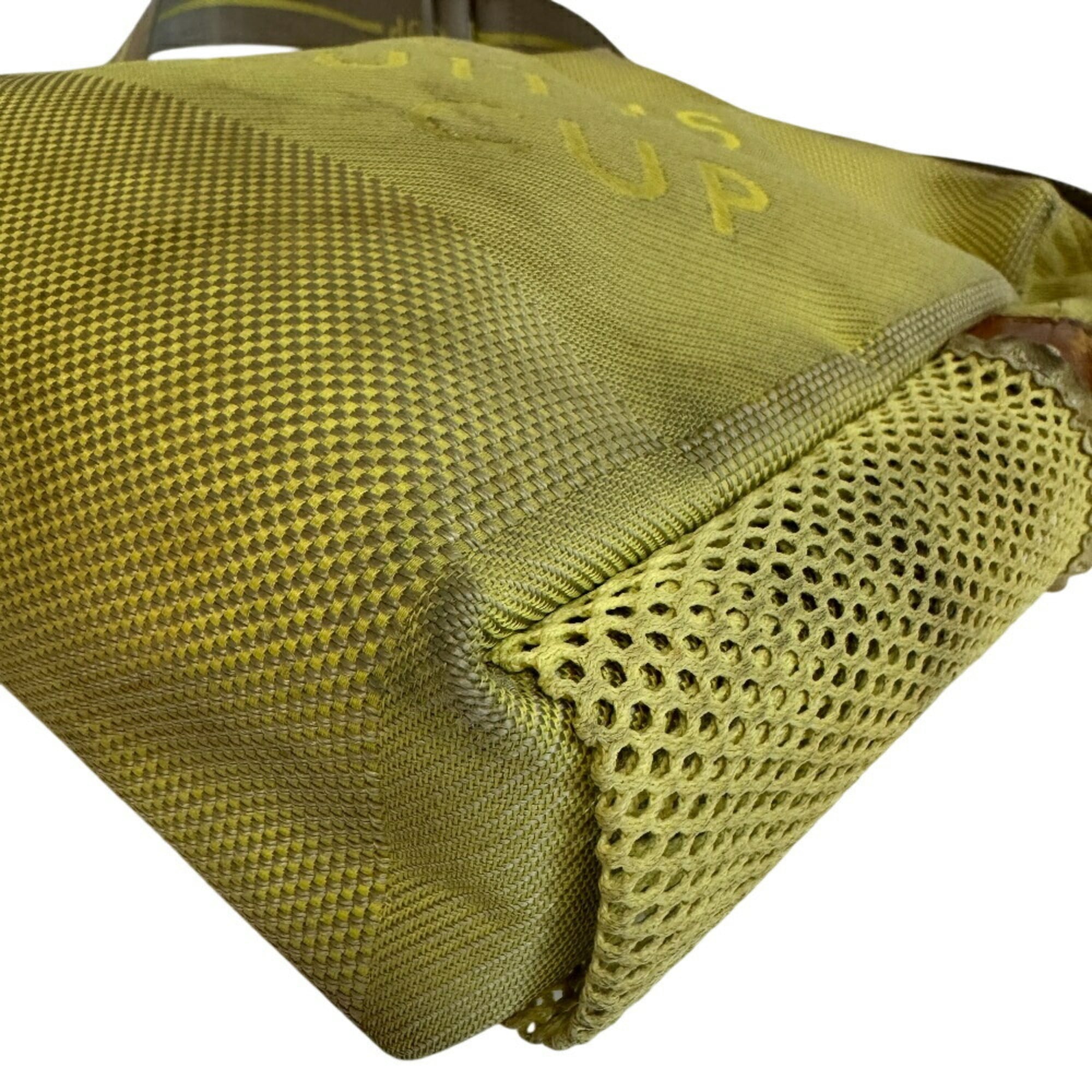 Louis Vuitton Yellow Canvas Pochette Shoulder Bag (Pre-Owned)