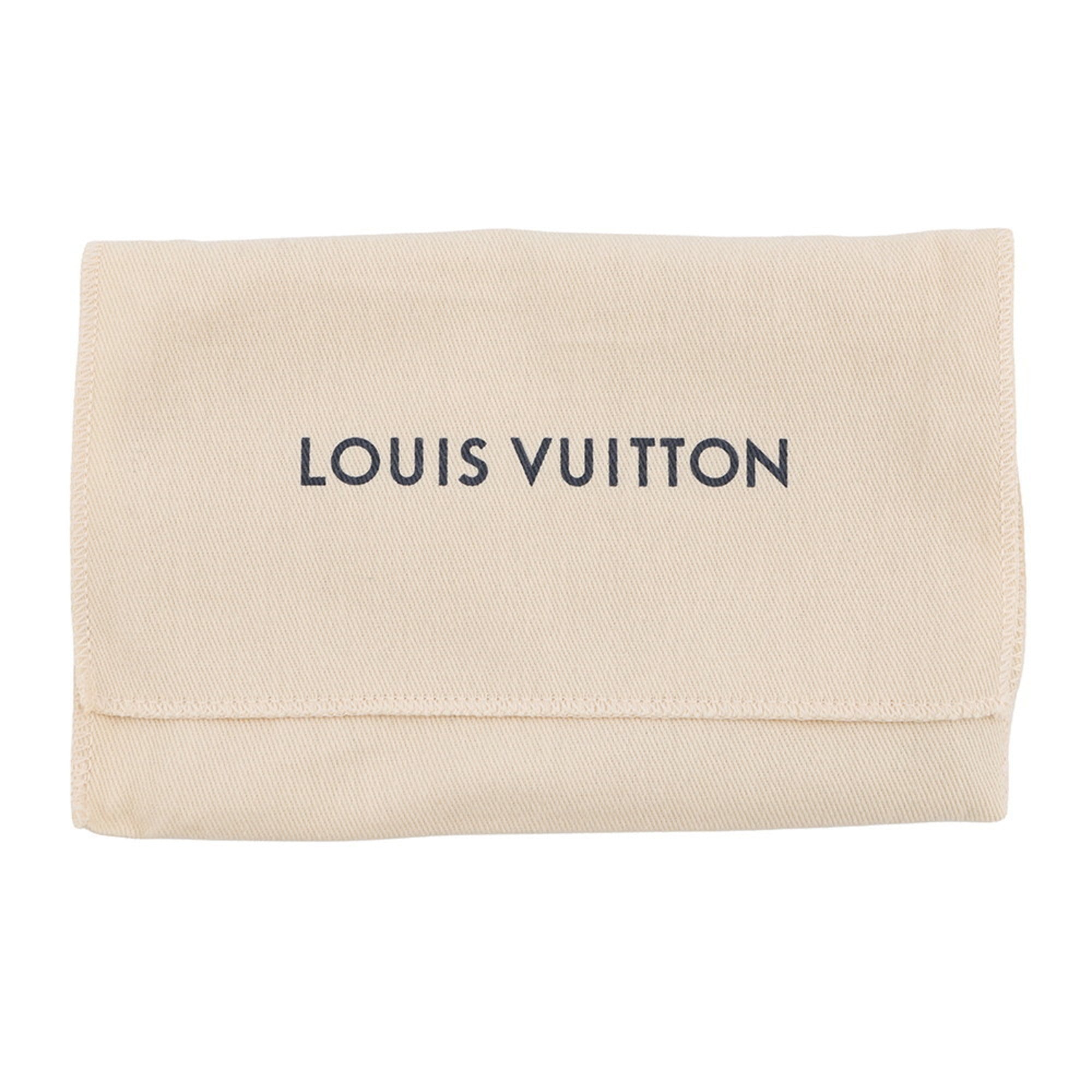 Louis Vuitton Galle Leather Wallet (Tri-Fold) (Pre-Owned)
