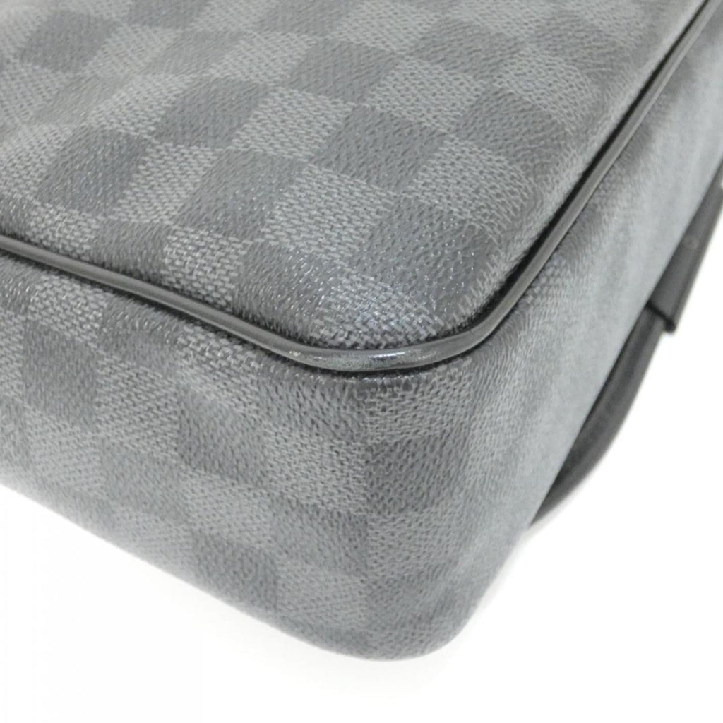Louis Vuitton Damier Graphite Graphite Coated Canvas Shoulder Bag (Pre-Owned)