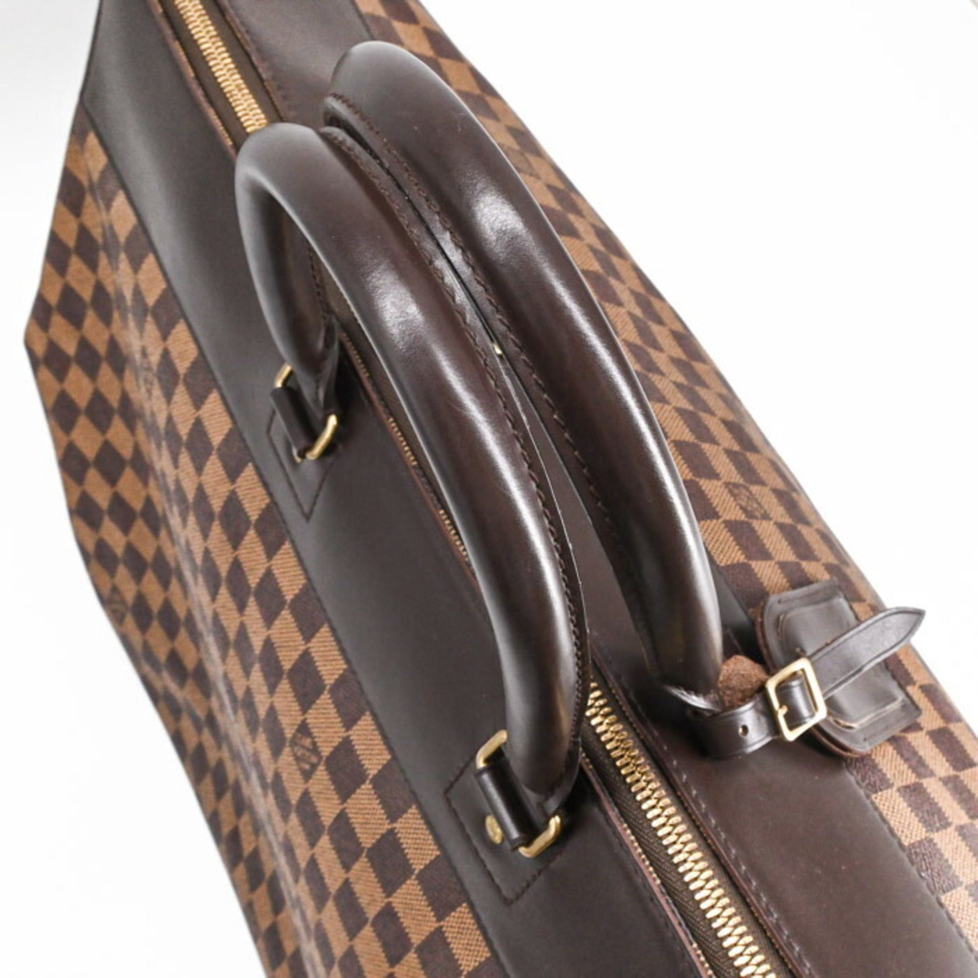 Louis Vuitton Black Damier Graphite Boston Bag (Pre-Owned)