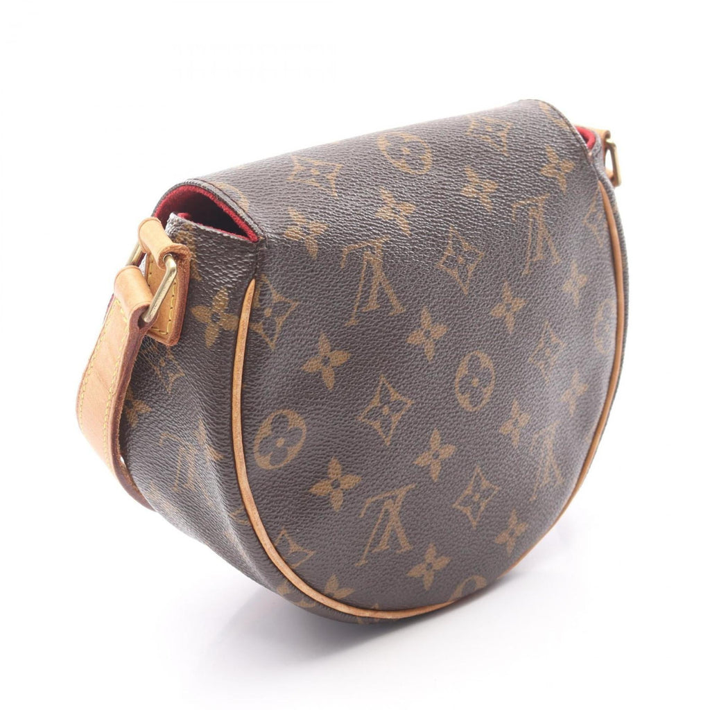 Louis Vuitton Brown Pvc Coated Canvas Leather Shoulder Bag (Pre-Owned)